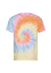 AWDIS - Męska Koszulka Swirl Tie Dye. Kolor: wielokolorowy, czarny