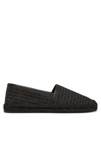 Emporio Armani Espadryle X4S030 XR338 K001 Czarny. Kolor: czarny. Materiał: materiał