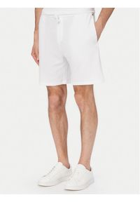 BOSS Szorty sportowe 50535884 Biały Regular Fit. Kolor: biały. Materiał: syntetyk. Styl: sportowy #1