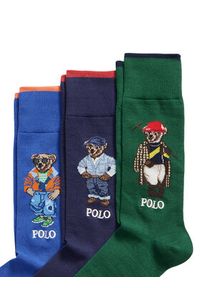 Polo Ralph Lauren Skarpety długie 449P14712001 Kolorowy. Materiał: bawełna. Wzór: kolorowy #2