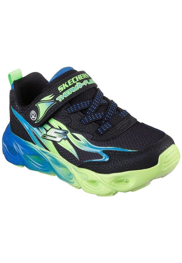 skechers - Adidasy Skechers Thermo-flash-heat-fl, Dzieci. Kolor: czarny. Materiał: materiał