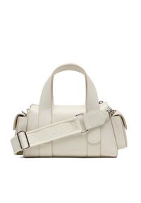 Calvin Klein Torebka Webbing Strap Pocket Bag LV04F3291G Biały. Kolor: biały. Materiał: skórzane #3