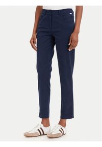 Beverly Hills Polo Club Chinosy P-SS26W-T586585 Granatowy Slim Fit. Kolor: niebieski. Materiał: bawełna #1