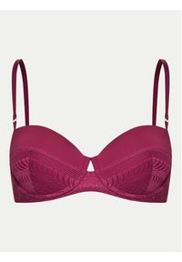 Calvin Klein Underwear Biustonosz balkonetka 000QF7543E Fioletowy. Kolor: fioletowy. Materiał: syntetyk #2