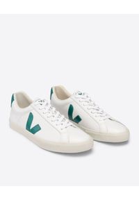 Veja - VEJA - Białe sneakersy ze skóry Esplar. Zapięcie: sznurówki. Kolor: biały. Materiał: guma, materiał. Szerokość cholewki: normalna #5