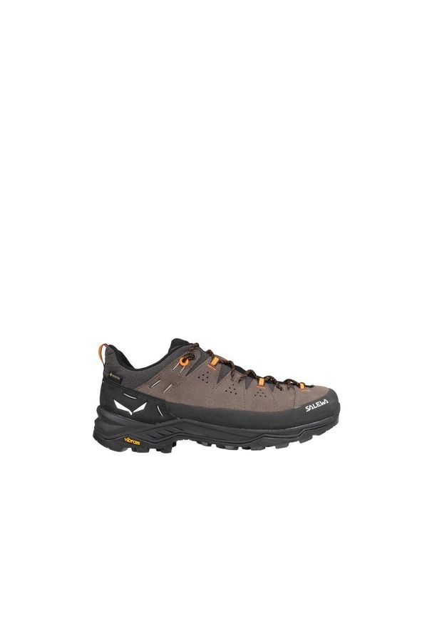 Salewa - Buty trekkingowe męskie Alp Trainer 2 GTX. Kolor: wielokolorowy, czarny, brązowy