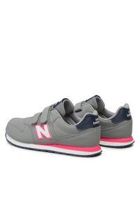 New Balance Sneakersy GV500LD1 Szary. Kolor: szary. Materiał: skóra