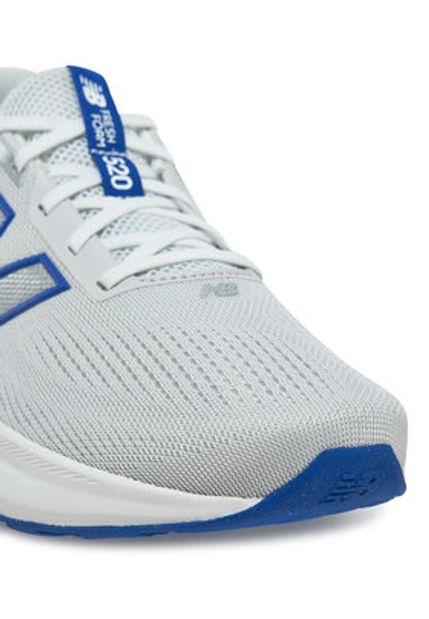 New Balance Buty do biegania 520's M520LG9 Szary. Kolor: szary. Materiał: materiał