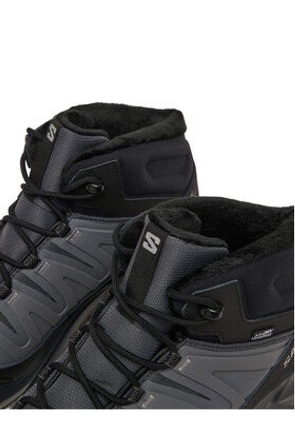 salomon - Salomon Trekkingi X-Adventure Coldrush Waterproof L47856000 Szary. Kolor: szary. Materiał: materiał. Sport: turystyka piesza