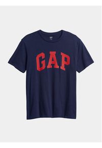 GAP - Gap T-Shirt 550338-04 Granatowy Regular Fit. Kolor: niebieski. Materiał: bawełna