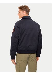 Aeronautica Militare Kurtka bomber 242AB2190CT3376 Granatowy Regular Fit. Kolor: niebieski. Materiał: syntetyk