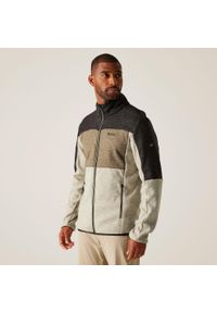 Regatta - Polar turystyczny męski Elram. Kolor: pomarańczowy. Materiał: polar. Sport: turystyka piesza #1