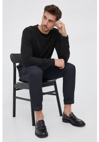 GAP Sweter męski kolor czarny. Okazja: na co dzień. Kolor: czarny. Materiał: dzianina. Styl: casual #2