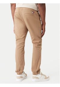 Tommy Jeans Joggery DM0DM23102 Brązowy Regular Fit. Kolor: brązowy. Materiał: bawełna #4