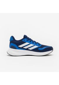 Adidas - Buty do biegania dla dzieci ADIDAS Runfalcon 5.0. Kolor: niebieski. Materiał: kauczuk. Szerokość cholewki: normalna. Model: Adidas Cloudfoam. Sport: bieganie