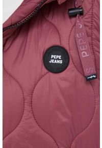 Pepe Jeans bezrękawnik damski kolor różowy przejściowy. Okazja: na co dzień. Kolor: różowy. Długość rękawa: bez rękawów. Styl: casual #6
