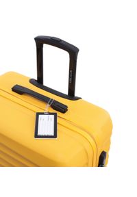 Wittchen - Duża walizka z zawieszką żółta. Kolor: żółty. Styl: wakacyjny #2