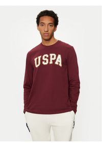 U.S. Polo Assn. Longsleeve MUP2184 Czerwony Regular Fit. Typ kołnierza: polo. Kolor: czerwony. Materiał: bawełna. Długość rękawa: długi rękaw #1