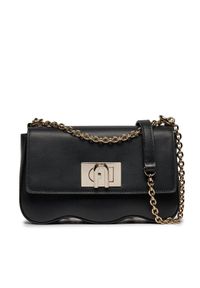 Furla Torebka 1927 Mini Crossbody Wave WB01155-AX0733-O6000-1007 Czarny. Kolor: czarny. Materiał: skórzane #1