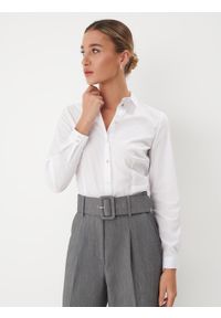 Mohito - Biała koszula body - Biały. Kolor: biały #2