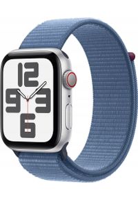 Smartwatch Apple APPLE Watch SE GPS + Cellular 44mm Silver Aluminium Case with Winter Blue Sport Loop. Rodzaj zegarka: smartwatch. Styl: sportowy