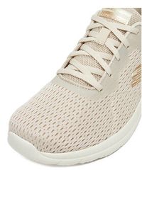 skechers - Skechers Sneakersy BOUNTIFUL 12607 NAT Beżowy. Kolor: beżowy. Materiał: materiał #3