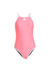Adidas - Kostium kąpielowy z regulowanymi cienkimi ramiączkami adidas Tom Daley. Kolor: wielokolorowy, niebieski, różowy