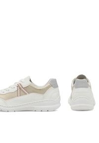 Rieker Półbuty L3201-80 Biały. Kolor: biały. Materiał: syntetyk, skóra #4
