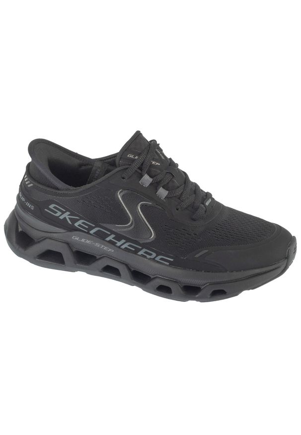 skechers - Buty sportowe Sneakersy damskie, Slip-Ins: Glide-Step Altus. Kolor: czarny. Sport: turystyka piesza