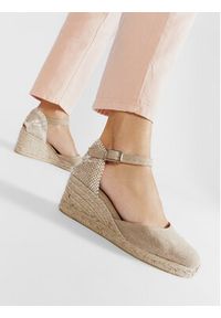 Castañer Espadryle Carol/6/002 021655-2017 Beżowy. Kolor: beżowy. Materiał: materiał #6
