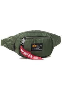 Alpha Industries Saszetka nerka Crew Waist Bag 196923 Zielony. Kolor: zielony. Materiał: materiał