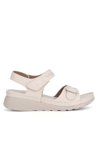 Sandały Clara Barson. Kolor: beżowy #1
