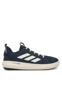 Adidas - adidas Sneakersy Terrex Boat Climacool JI3499 Granatowy. Kolor: niebieski. Materiał: materiał. Technologia: ClimaCool (Adidas). Model: Adidas Terrex #1