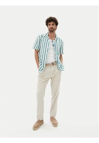 Lindbergh Koszula 30-203321 Zielony Relaxed Fit. Kolor: zielony. Materiał: bawełna #3