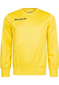 Bluza piłkarska dla dorosłych Givova Maglia One żółta. Kolor: żółty. Sport: piłka nożna
