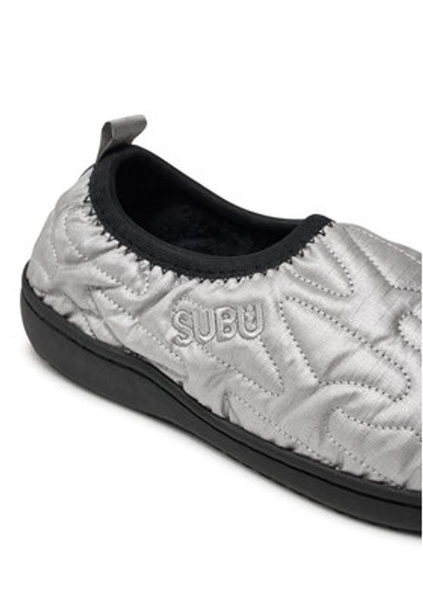 Subu Kapcie Packable Outline Srebrny. Kolor: srebrny. Materiał: materiał