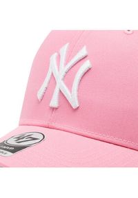 47 Brand Czapka z daszkiem MLB New York Yankees Raised Basic '47 B-RAC17CTP-RSA Różowy. Kolor: różowy. Materiał: materiał #3