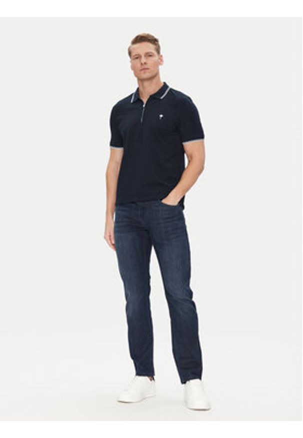 JOOP! Polo 17 JJ-15Pavlos 30045544 Granatowy Modern Fit. Typ kołnierza: polo. Kolor: niebieski. Materiał: bawełna