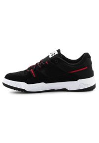 Buty DC Shoes Construct ADYS100822-KHO czarne. Okazja: na spacer. Zapięcie: sznurówki. Kolor: czarny. Materiał: materiał, guma. Sport: turystyka piesza