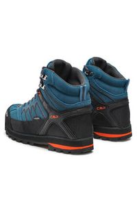 CMP Trekkingi Moon Mid Trekking Shoe Wp 31Q4797 Kolorowy. Materiał: skóra, zamsz. Wzór: kolorowy. Sport: turystyka piesza