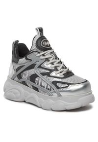 Sneakersy Buffalo Cld Grid 1636028 Silver / Black. Kolor: srebrny