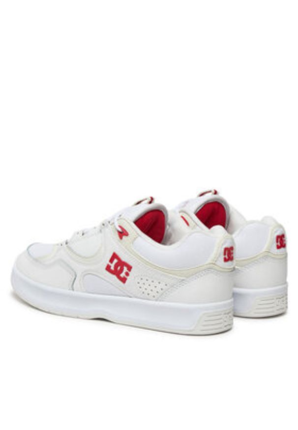 DC Sneakersy Kalynx Zero ADYS100819 Biały. Kolor: biały. Materiał: skóra