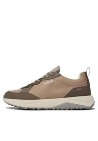 Hugo - HUGO Sneakersy Kane Runn 50504379 Beżowy. Kolor: beżowy. Materiał: skóra #6