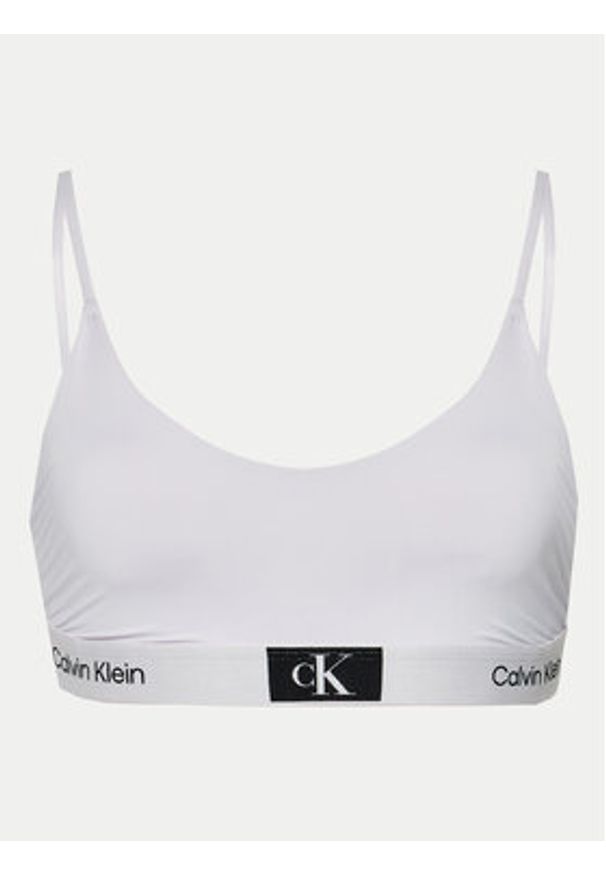 Calvin Klein Underwear Biustonosz top 000QF7245E Fioletowy. Kolor: fioletowy. Materiał: syntetyk