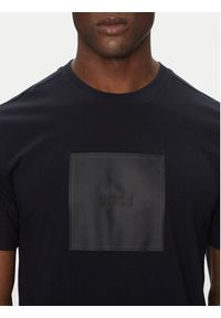 BOSS T-Shirt Logo 50538096 Granatowy Regular Fit. Kolor: niebieski. Materiał: bawełna