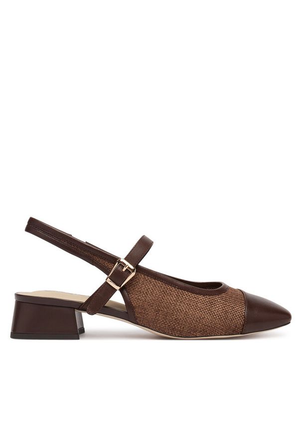 Czółenka Caprice. Kolor: brązowy