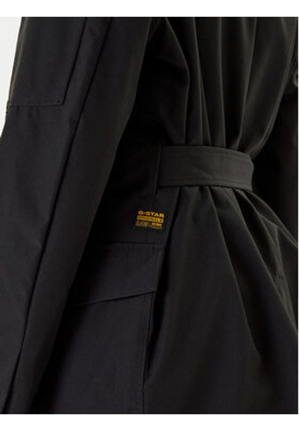 G-Star RAW - G-Star Raw Marynarka D26946-D909 Czarny Regular Fit. Kolor: czarny. Materiał: syntetyk