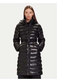 Calvin Klein Kurtka zimowa LV044D543G Czarny Slim Fit. Kolor: czarny. Materiał: syntetyk. Sezon: zima #1