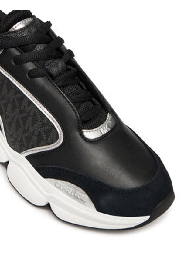 MICHAEL Michael Kors Sneakersy Renny 43F5RNFS1S Czarny. Kolor: czarny. Materiał: skóra