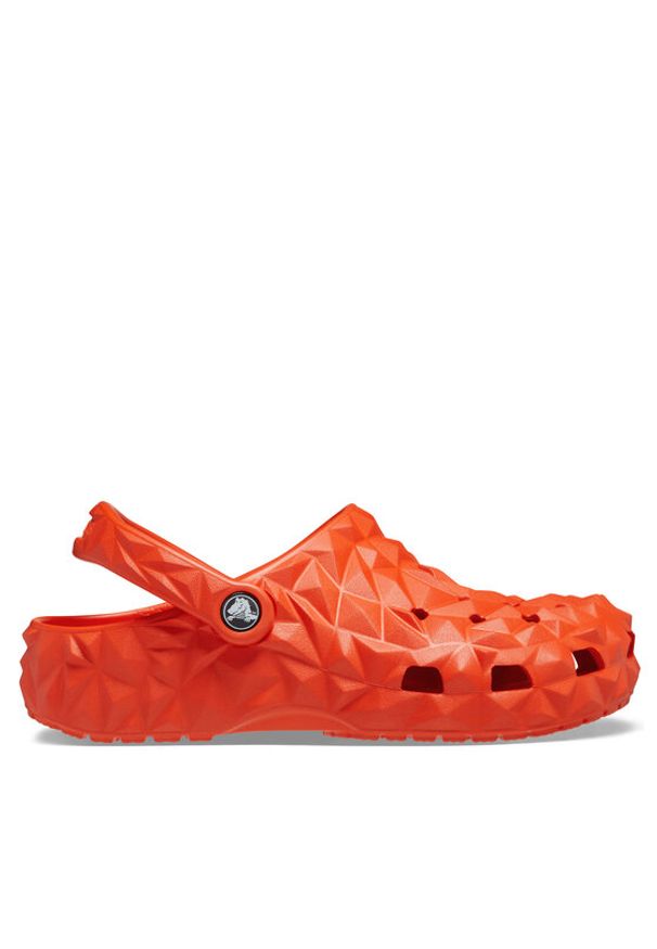 Crocs Klapki Classic Geometric Clog 209563 Czerwony. Kolor: czerwony